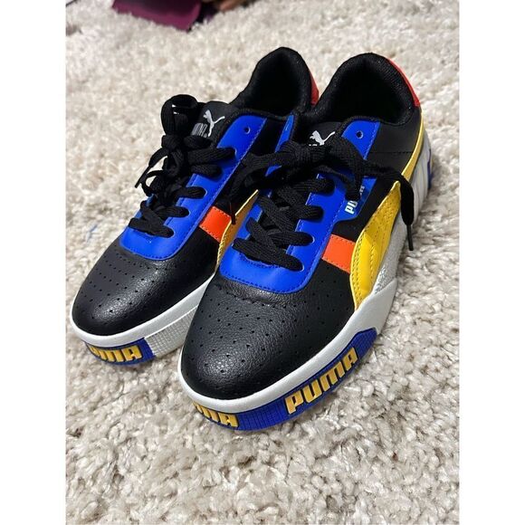 LIKE NEW CONDITION Puma GV Special DTLR JR 371304 01 Black-high Red-so Yellow S - Picture 6 of 8